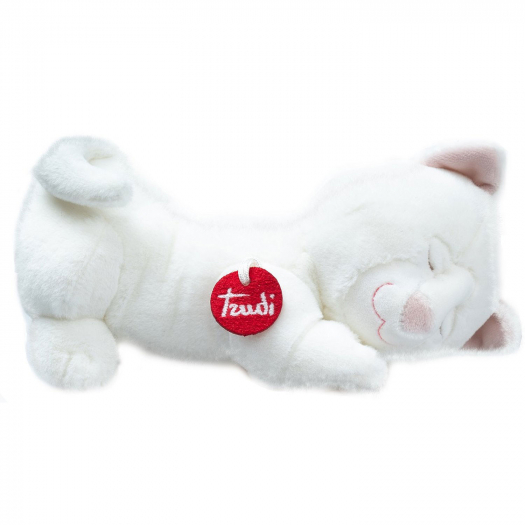 Мягкая игрушка Спящий котенок, 23×13×15 см Trudi | Фото 1