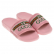 Розовые шлепки с логотипом GUCCI | Фото 1