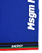 Синие бермуды с белым логотипом MSGM | Фото 3
