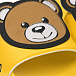 Желтые шлепки с медвежонком Moschino | Фото 6