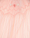 Розовое платье с принтом в полоску Tartine et Chocolat | Фото 4