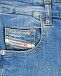 Голубые высветленные джинсы Diesel | Фото 4