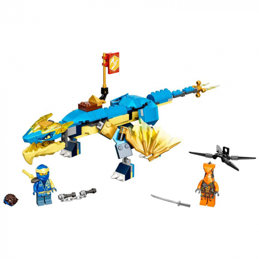 Конструктор Ninjago &quot;Грозовой дракон ЭВО Джея&quot; Lego | Фото 1