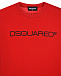 Красная толстовка с черным логотипом Dsquared2 | Фото 3