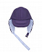 Двухстронняя шапка-ушанка, фиолетовый/сиреневый Yves Salomon | Фото 9