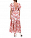 Платье макси из хлопкового шитья с цветочным принтом Charo Ruiz | Фото 3