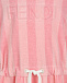 Розовое платье в полоску Fendi | Фото 3