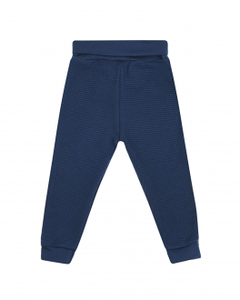 Синие спортивные брюки Sanetta Kidswear Синий, арт. 115227 50348 | Фото 2