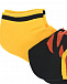 Носки спортивные, 2 шт, черный/желтый Happy Socks | Фото 2