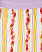 Плиссированная юбка с цветочным принтом MSGM | Фото 7