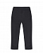 Базовые черные брюки из флиса Poivre Blanc | Фото 2
