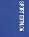 Синие спортивные брюки с принтованными лампасами Dsquared2 | Фото 5