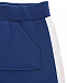 Синие спортивные брюки с карманом-кенгуру Monnalisa | Фото 3