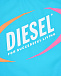 Бирюзовый купальник с лого Diesel | Фото 3