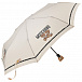 Зонт кремового цвета с принтом &quot;мишки&quot;, 30 см Moschino | Фото 2