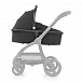 Люлька egg Stroller Carrycot Just Black & Matt Black Frame  | Фото 2