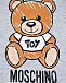 Футболка из хлопка с логотипом Moschino | Фото 4