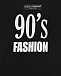 Черная футболка с принтом &quot;90s fashion&quot; Dolce&Gabbana | Фото 3