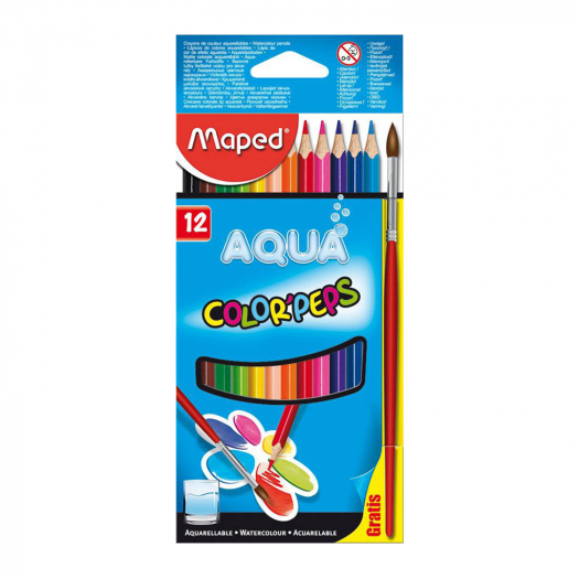 Цветные карандаши Color Peps Aqua, 12 шт. Maped | Фото 1