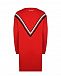 Красное платье с отделкой тесьмой Karl Lagerfeld kids | Фото 2