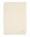 Кремовый шарф крупной вязки, 158x27 см Il Trenino | Фото 2