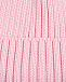 Шапка с отворотом, розовая Jan&Sofie | Фото 3