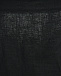 Юбка миди прямая из льна, черная SHADE | Фото 3