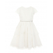 Белое платье с рукавами-крылышками и стразами Aletta | Фото 1