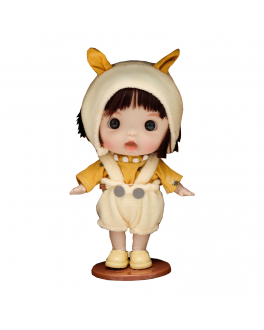 Кукла Baby Cute в шапке с желтыми ушками 18 см Funky Toys , арт. FT0689324 | Фото 1