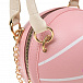 Розовая сумка-мяч, 15x15x15 см Monnalisa | Фото 4
