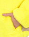 Желтая куртка из эко-меха Glox | Фото 8