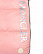 Комплект из пухового конверта c меховой опушкой, розовый Moncler | Фото 7