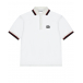 Белая футболка-поло с контрастной отделкой Dolce&Gabbana | Фото 1