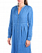 Синее платье-рубашка 120% Lino | Фото 6