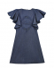 Синее платье с рукавами-крылышками Fendi | Фото 1