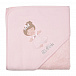 Розовое полотенце с вышивкой &quot;принцесса&quot;, 70x71 см La Perla | Фото 2