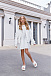 Белое платье с цветочной вышивкой Ermanno Scervino | Фото 2