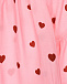 Розовая пижама с принтом &quot;сердца&quot; AMIKI | Фото 7