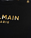 Черный свитшот с золотым логотипом Balmain | Фото 3