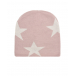 Розовая шапка с принтом &quot;звезды&quot; Molo | Фото 1
