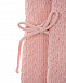 Вязаный конверт с цветочным принтом на подкладке, розовый Paz Rodriguez | Фото 3