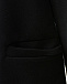 Удлиненный черный пиджак свободного кроя Aletta | Фото 5