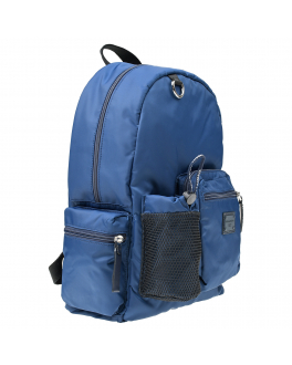 Синий рюкзак с накладными карманами Dolce&Gabbana Синий, арт. EM0105 AT994 80650 | Фото 2