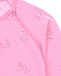 Розовый комбинезон с принтом &quot;зайчики&quot; Sanetta | Фото 3