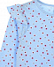 Голубая ночная рубашка с рюшами на плечах Sanetta | Фото 4