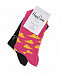 Носки, комплект 2 шт, розовый/черный Happy Socks | Фото 2