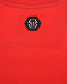 Красная футболка с контрастным логотипом Philipp Plein | Фото 4