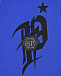 Синие спортивные брюки с черным лого Philipp Plein | Фото 3