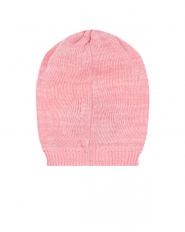 Розовая шапка с люрексом Il Trenino Розовый, арт. 22-8265/J 109 | Фото 2