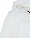 Белая толстовка-худи с логотипом в тон Emporio Armani | Фото 4